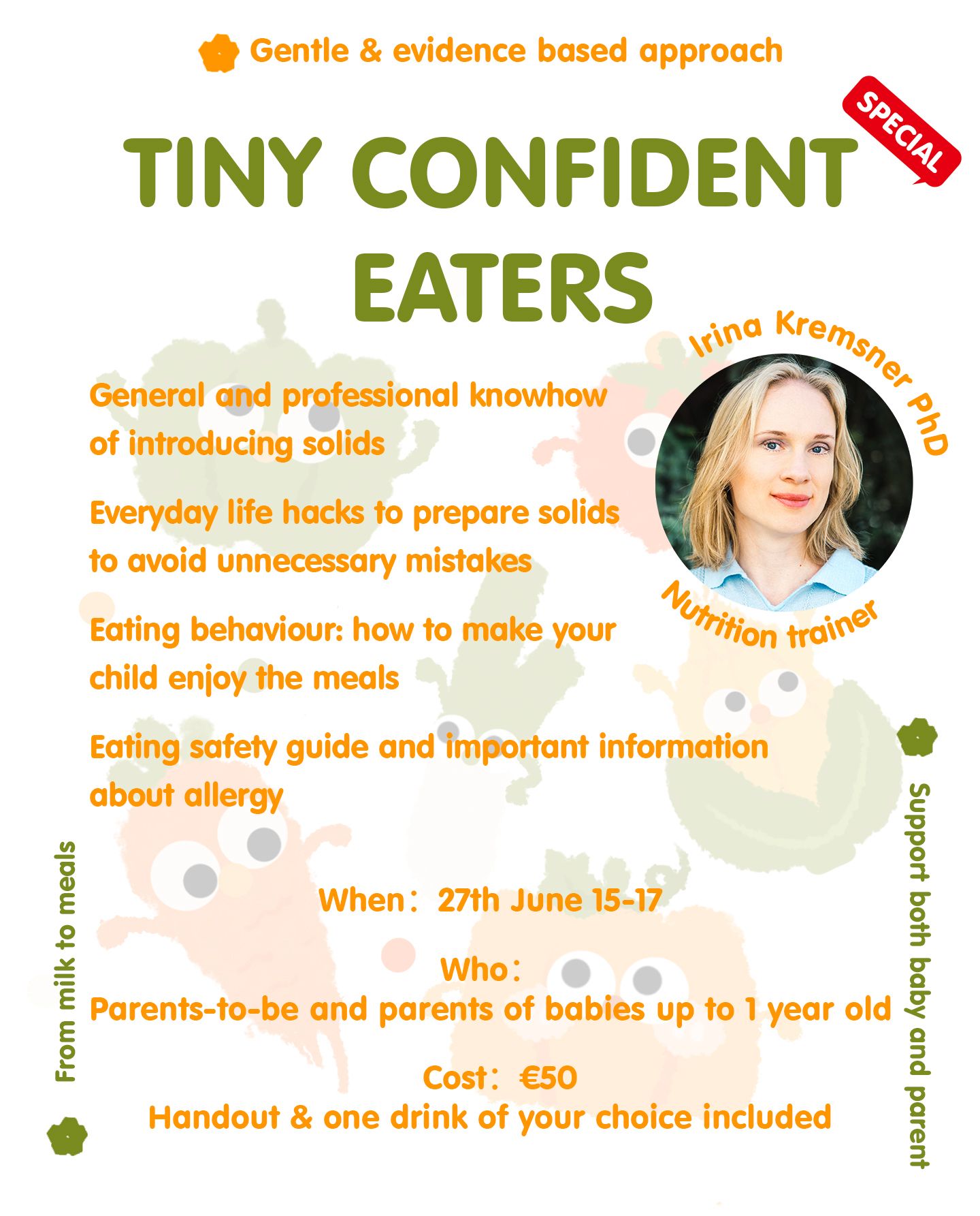 Solid Food Seminar by Irina Kremsner on 2026-06-27